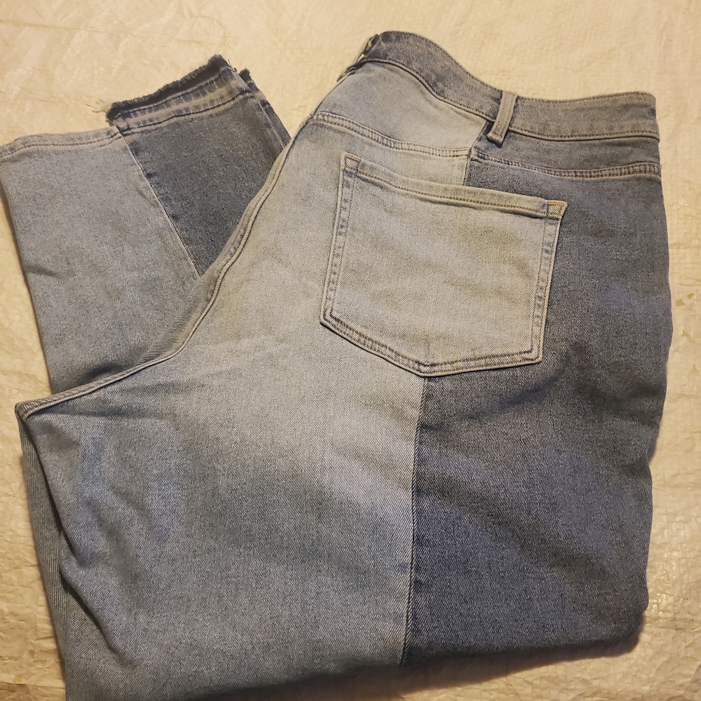 Distressed Blue jean